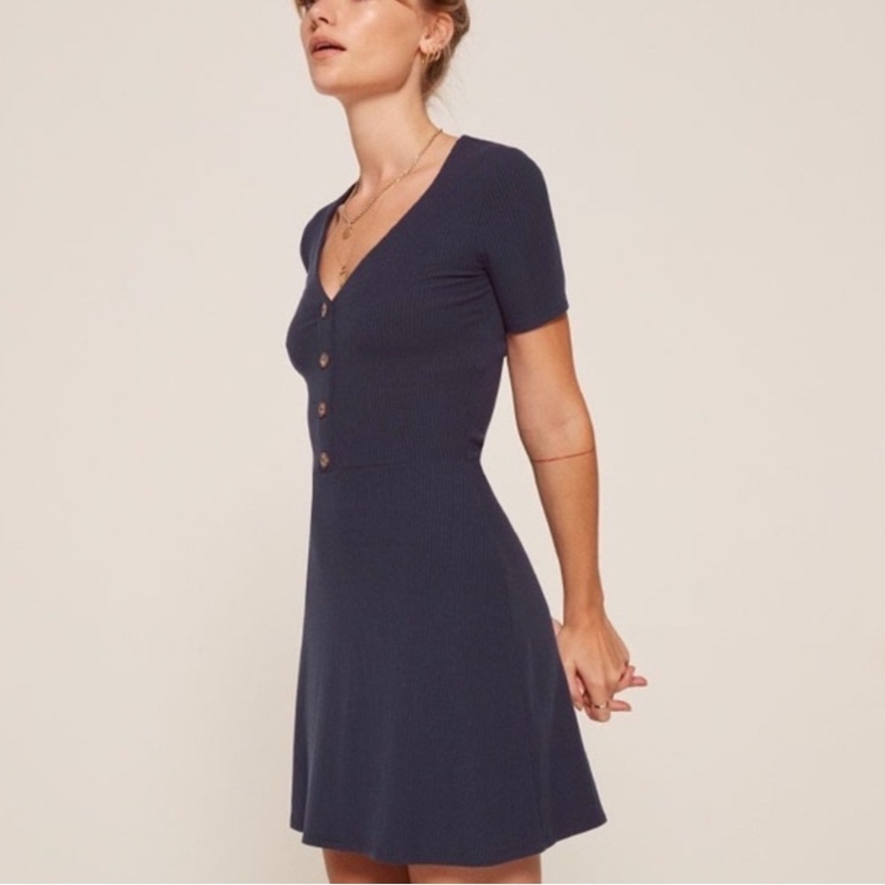 Reformation Mini Knit Dress
